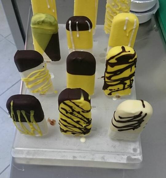 Recette de crème glacée avec bâtonnet pas à pas
