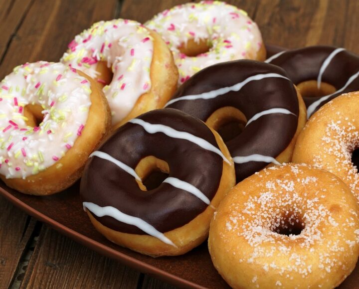 Donuts ohne Milch