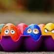 colorare le uova di pasqua