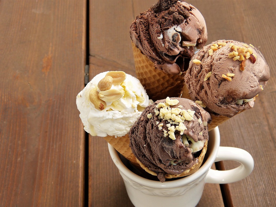 nascita del gelato