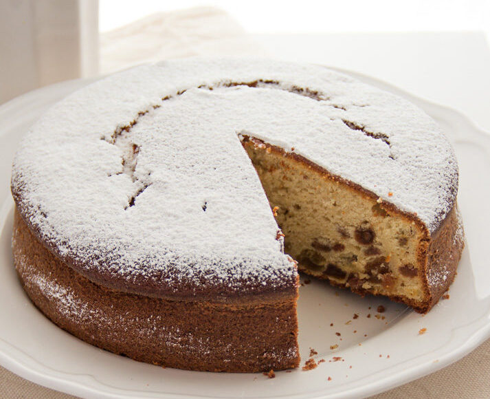 Torta ricotta e marroni glassati